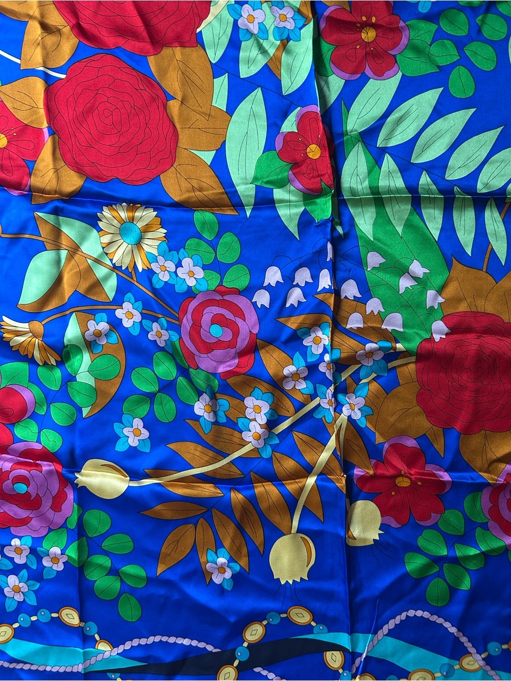 Silk Hand painted scarf